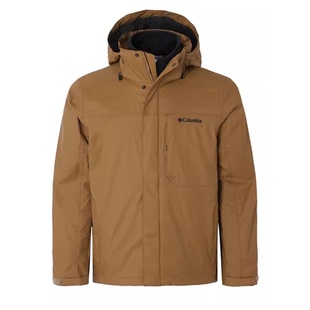 2025秋冬新款 哥伦比亚户外男防水防风保暖抓绒三合一冲锋衣WE6508