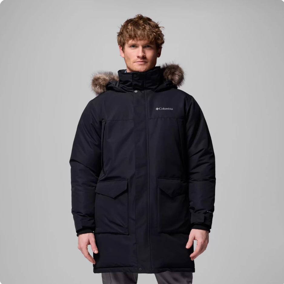 25秋冬Columbia哥伦比亚户外男热能保暖550蓬中长裤羽绒服WM4233