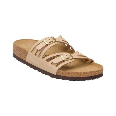 海外代购Birkenstock女士拖鞋可调节舒适双带平底夏季日常