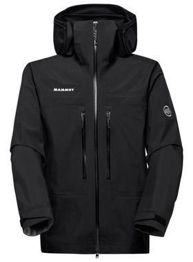 代购Mammut男士冲锋衣保暖耐磨防水防风户外登山外套爆款