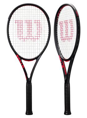 海外代购Wilson/威尔胜网球拍护臂稳定抗扭黑色未穿线进阶训练