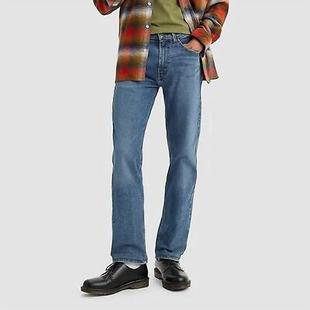 舒适弹力中腰直筒日常通勤男装 牛仔裤 Levis李维斯男士 代购