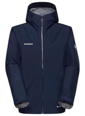 代购Mammut男士外套防风耐磨防水透气户外登山冲锋衣爆款运动