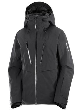 代购SALOMON萨洛蒙女士外套防风保暖防水透气户外登山冲锋衣