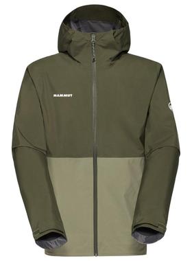 代购Mammut男士外套防风耐磨防水透气户外登山冲锋衣爆款运动