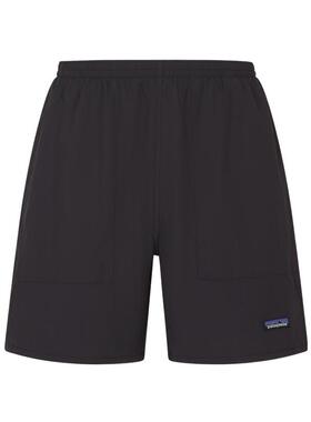 代购PATAGONIA男士短裤速干透气黑色弹力游泳户外运动裤百搭简约