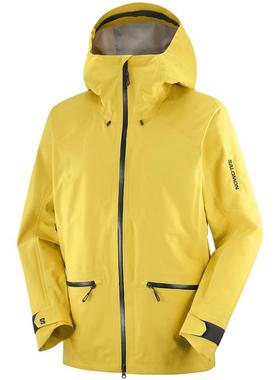 代购SALOMON萨洛蒙男士冲锋衣防风保暖防水透气登山户外外套