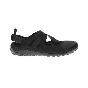代购VIVOBAREFOOT女士凉鞋透气轻便舒适防水黑色绑带式平跟