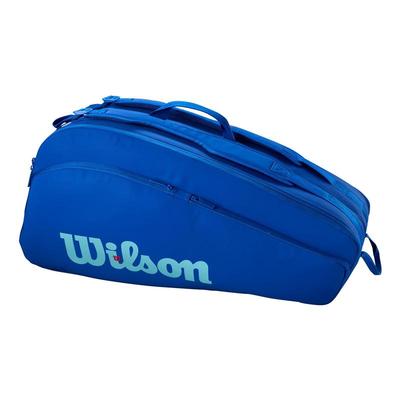 Wilson威尔胜网球包多隔层设计便携式提手独立鞋仓防撞保护蓝色
