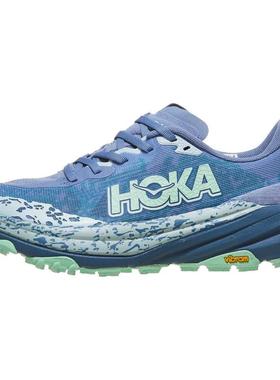 代购Hoka OneOne女士越野跑鞋缓震耐磨回弹跑步鞋低帮系带户外