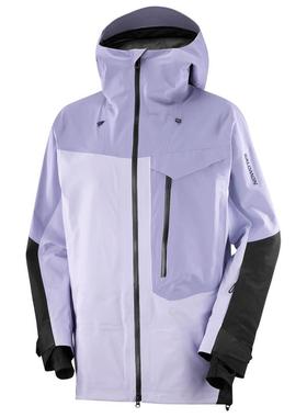 代购SALOMON萨洛蒙男士外套防风保暖防水透气登山滑雪冲锋衣