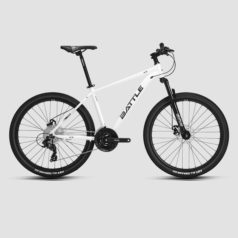 邦德富士达山地自行车24速26寸青少年学生车铝架减震单车赛车男X3