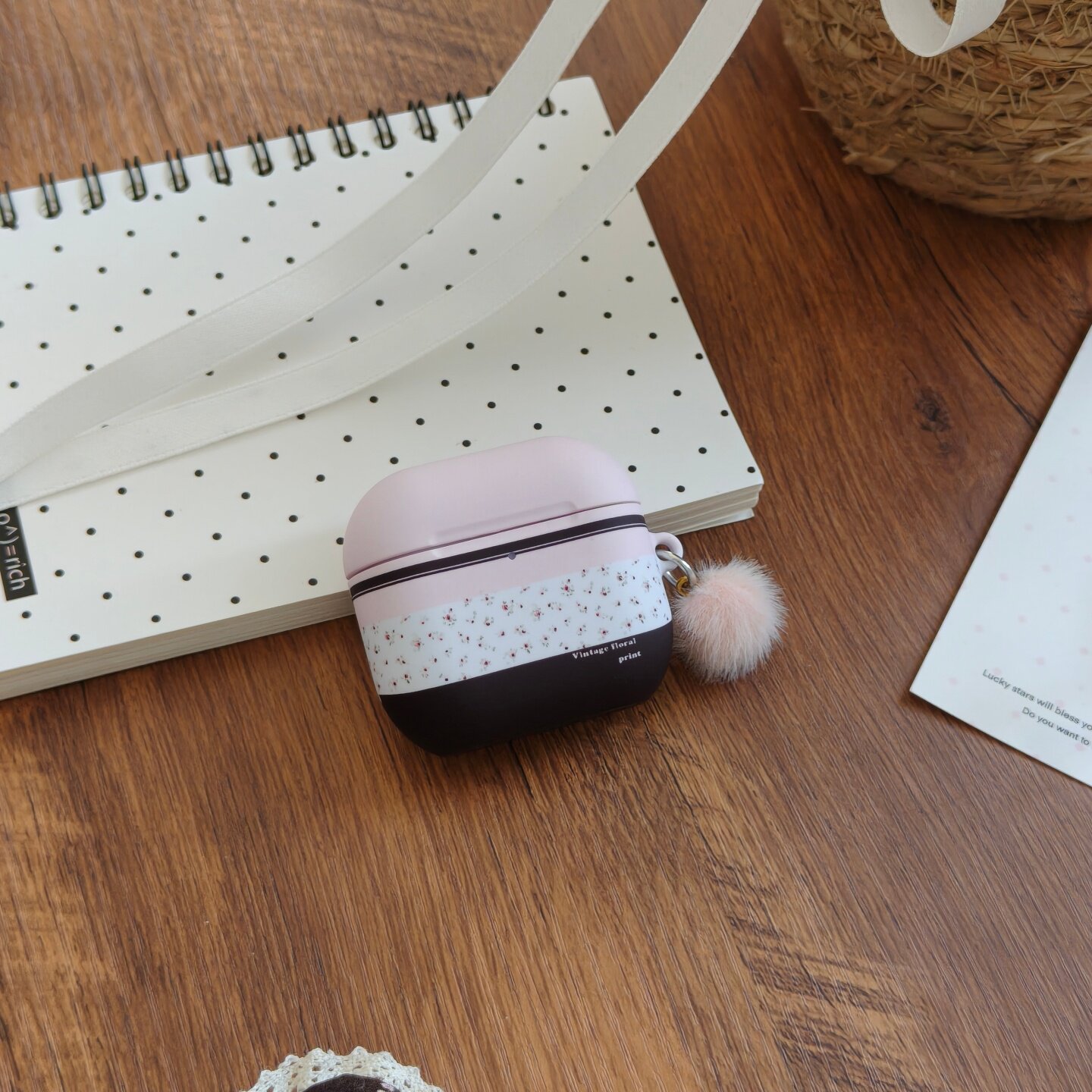 蔷薇絮语适用于Airpodspro3保护套AirPods4硬壳耳机套aipods2/AirPodspro2苹果airpods3磨砂菲林小众耳机壳