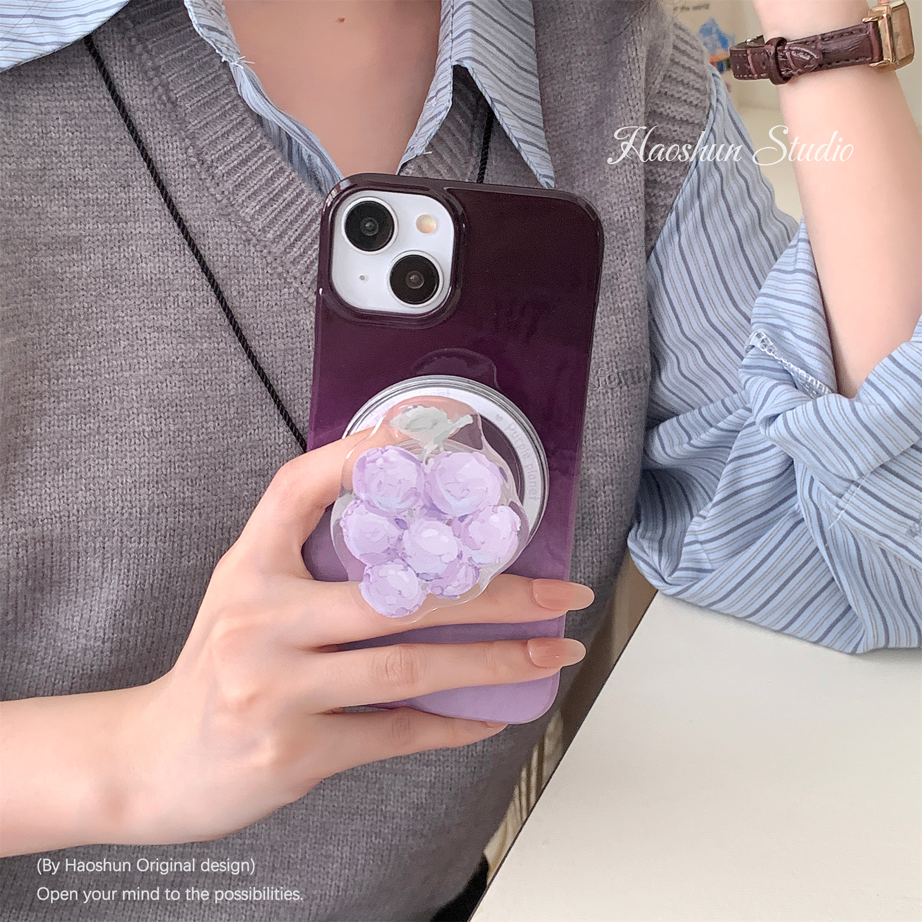 三星s24+磁吸菲林小众硬壳