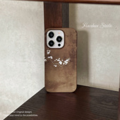 白兰适用于三星S24Ultra磨砂菲林硬壳S23 S21Ultra防摔壳S22手机壳S21 s23ultra创意小众三星S25Ultra