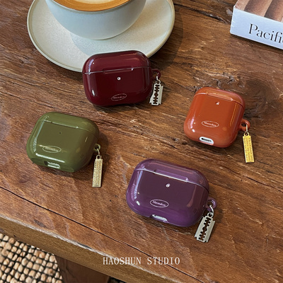 盛随英文AirPods耳机套