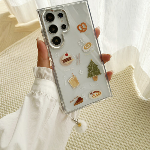 三星全包透明小清新硬壳