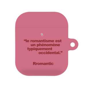 粉底红字适用于Airpods4新保护套airpods2耳机套aipods3代英文简约蓝牙AirPodspro2代日韩ins风菲林耳机壳