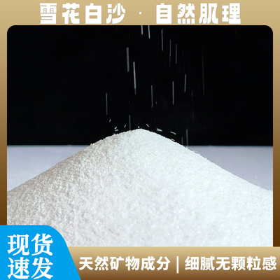 鱼缸造景底砂水族箱装饰白沙天然彩色石头白石子鱼缸沙子乌龟细沙