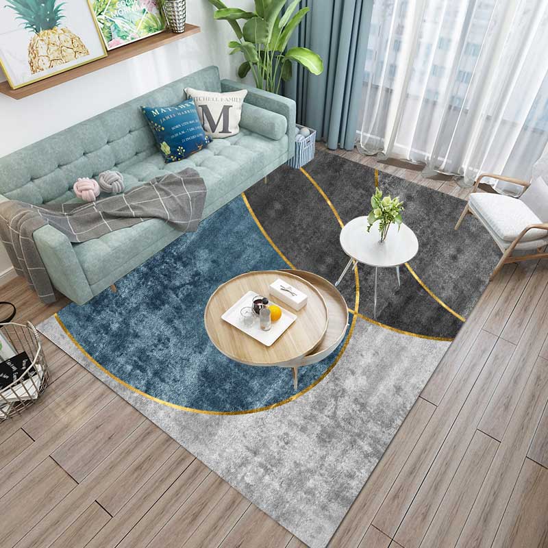 家用茶几极简2022卧室轻ins风北欧沙发新款垫灰色地毯高级客厅奢