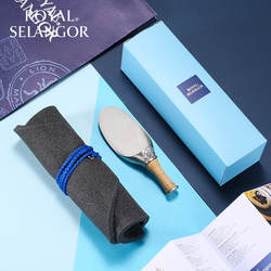 皇家雪兰莪ROYAL SELANGOR茶则梅花 马来西亚制造纯手工锡器浮雕
