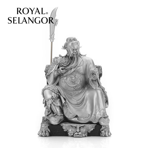 皇家雪兰莪关公像摆件关二爷关羽招财雕像请关公像供奉武财神关公 - 封面
