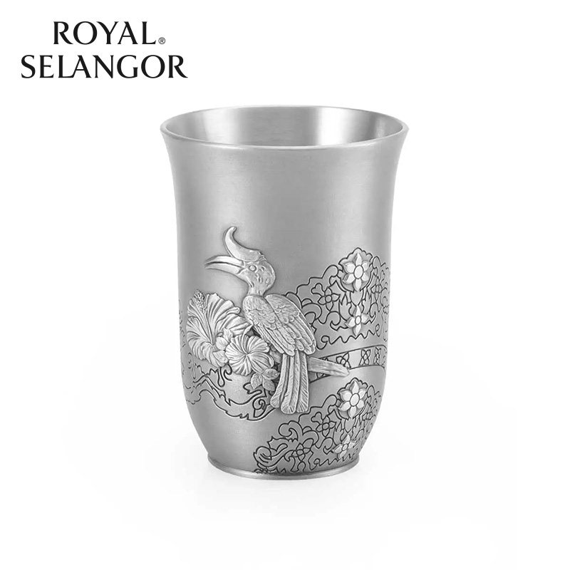 皇家雪兰莪ROYAL SELANGOR 马来风情手工锡制水杯酒杯茶杯
