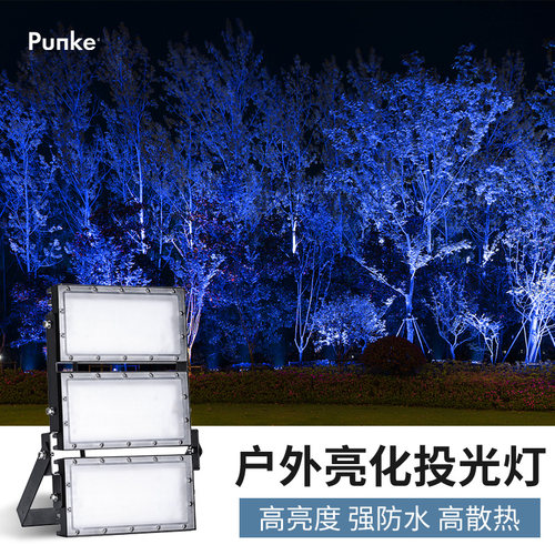 亮化彩光灯led户外景区装饰景观灯大功率聚光IP67防水公园投光灯