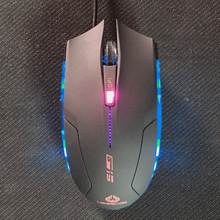 力胜G15usb游戏牧马人鼠标有线光电电竞台式电脑笔记本办公吃鸡