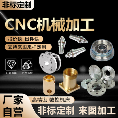 机械加工定制数控车床黄铜铝合金不锈钢精密五金零件cnc加工定做