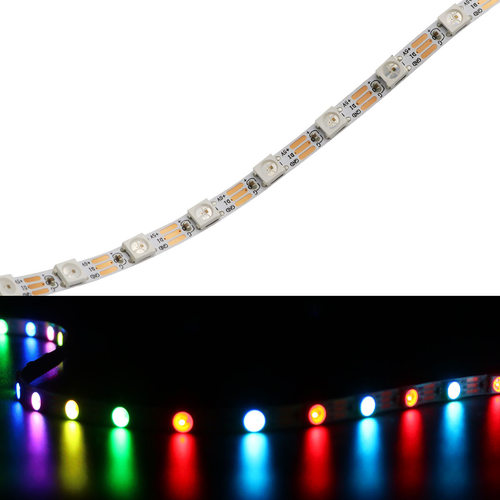 SK6812 5V像素灯带全彩60颗灯WS2812B幻彩灯带5MM宽 LED灯带