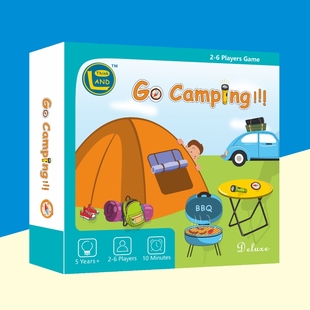 思维大陆Go Camping露营大发现眼明手快反应速度家庭聚会野炊玩具