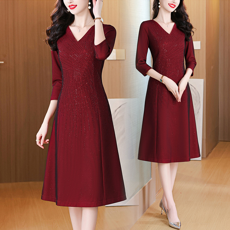 十月份喜婆婆晚礼服妈妈婚宴装