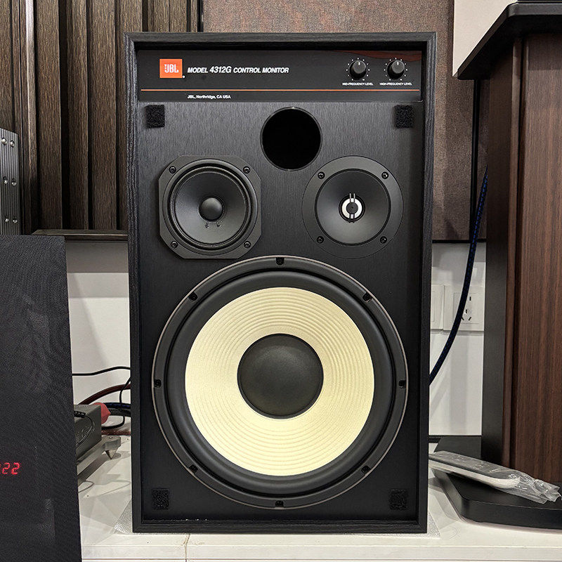 JBL 4312G复古书架监听音箱HiFi无源录音棚发烧级3分频高保真音响