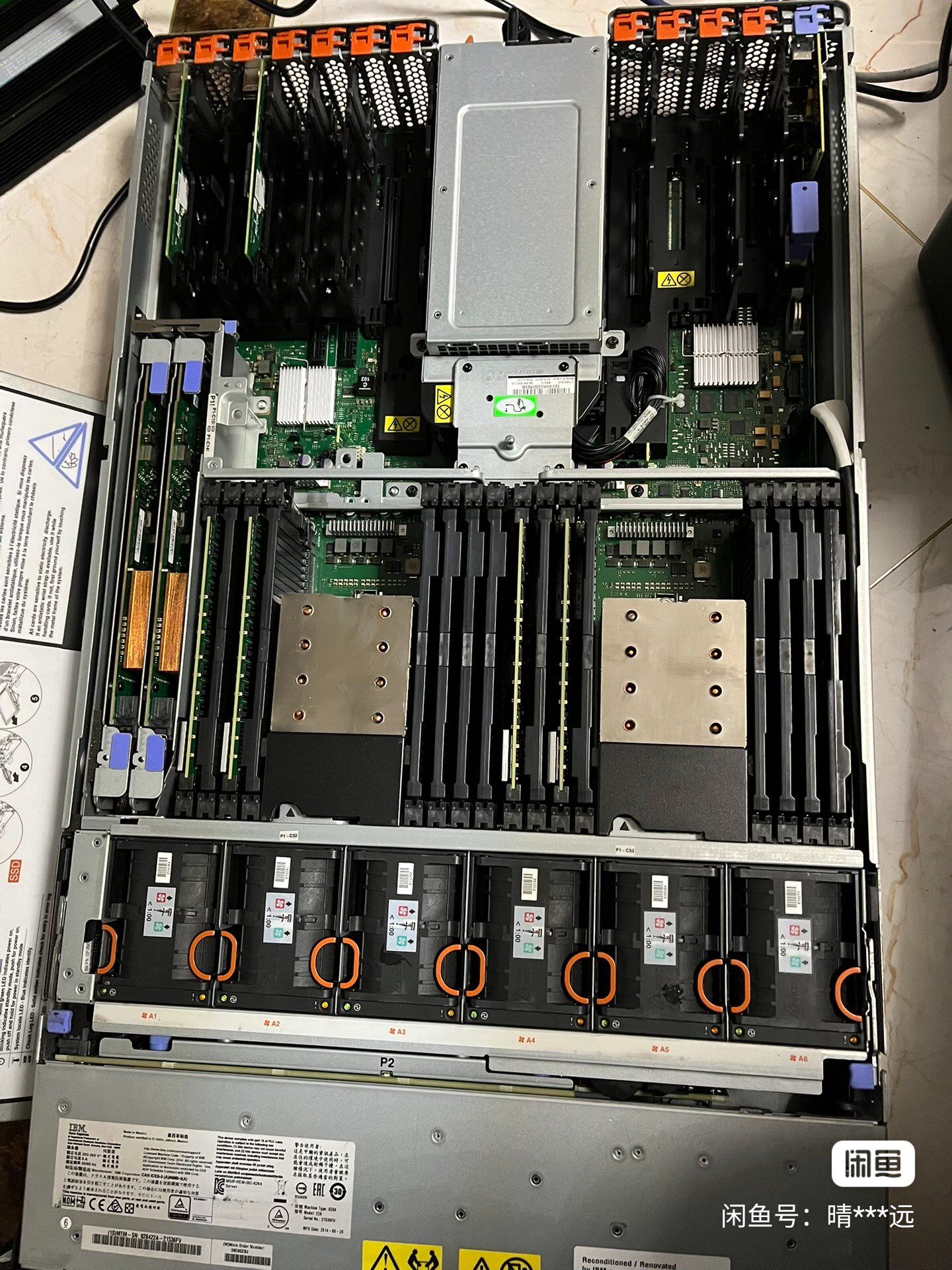 IBM 8284-22A Power8整机小型机主板01DH355 01DH357 01DH365