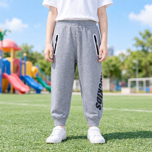 abckids童装潮秋季新品男小童宝宝商场运动针织长裤F332213143