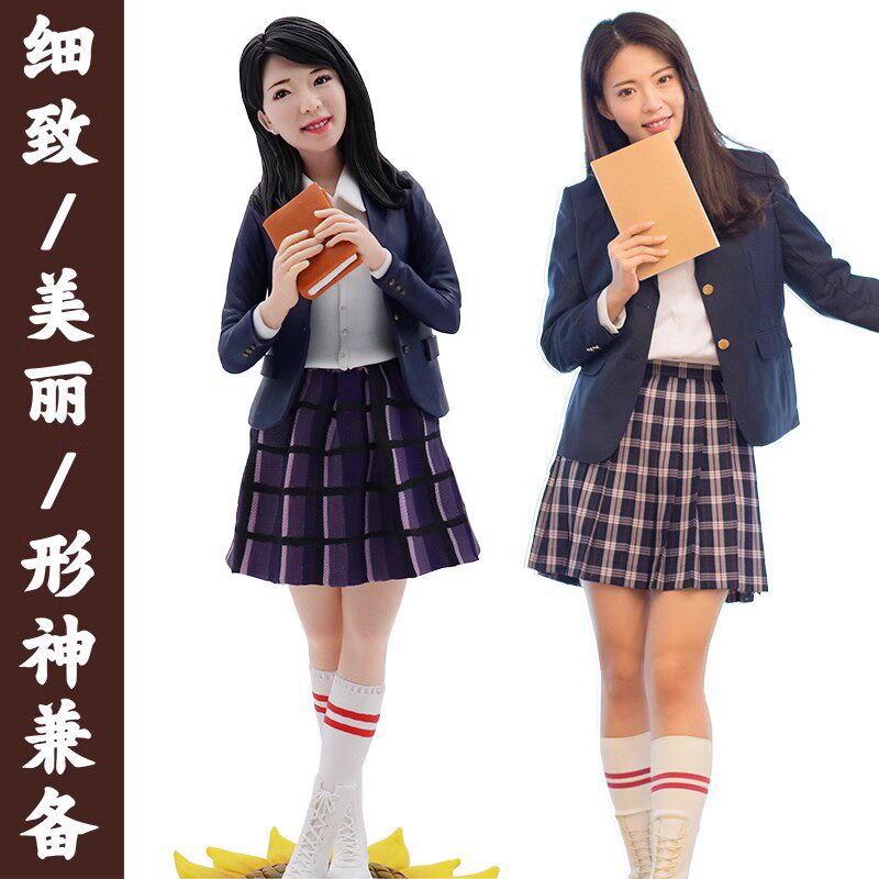 软陶人偶泥人真人定制捏制玩偶公仔泥塑手办人像结婚礼物生日礼品