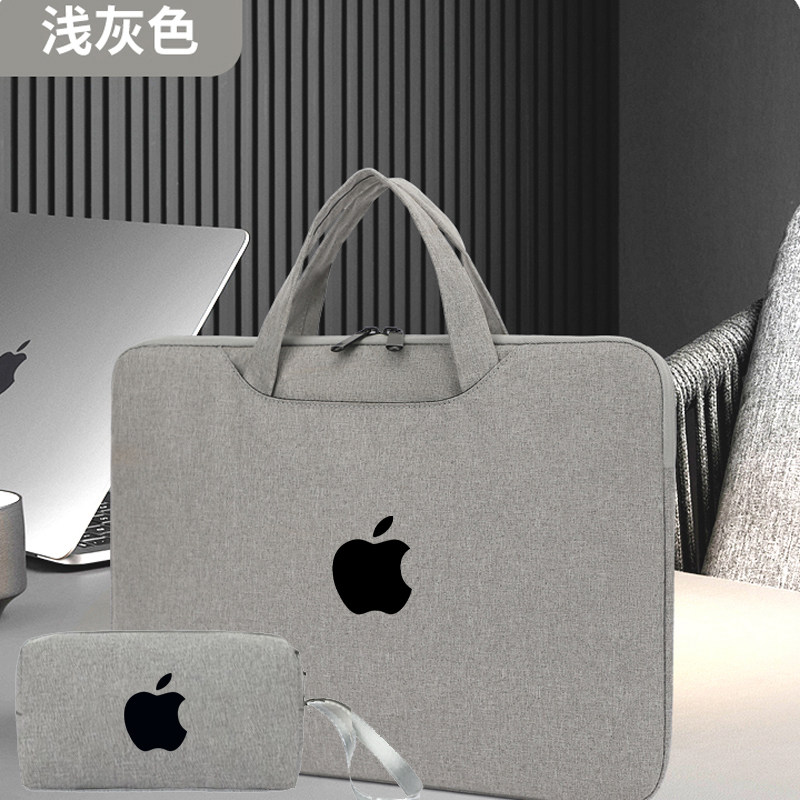 手提包适用苹果AppleMacBookAir13.3英寸Pro14/16笔记本电脑专用包13.6/15.4内胆防震收纳袋防水保护套M3 M4