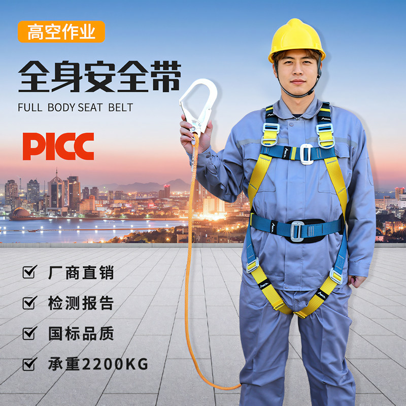 安索全身五点式安全带图片