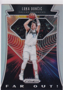 独行侠队 Prizm 银折折射特卡 东契奇 NBA球星卡 Panini