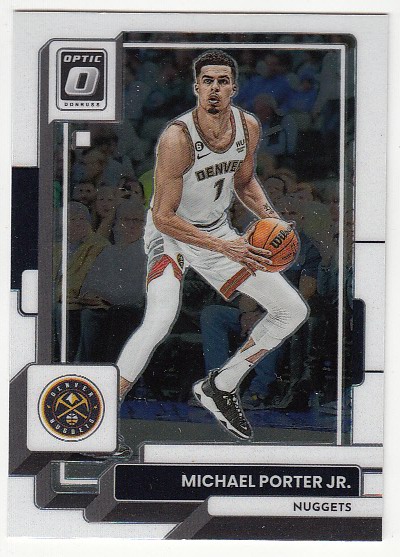 【MJ卡世界】NBA球星卡 Panini Optic小波特掘金队边角小瑕