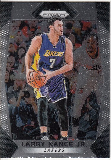 【MJ卡世界】NBA球星卡 Panini Prizm 小拉里南斯 湖人队 帕尼尼 运动/瑜伽/健身/球迷用品 篮球球迷用品 原图主图