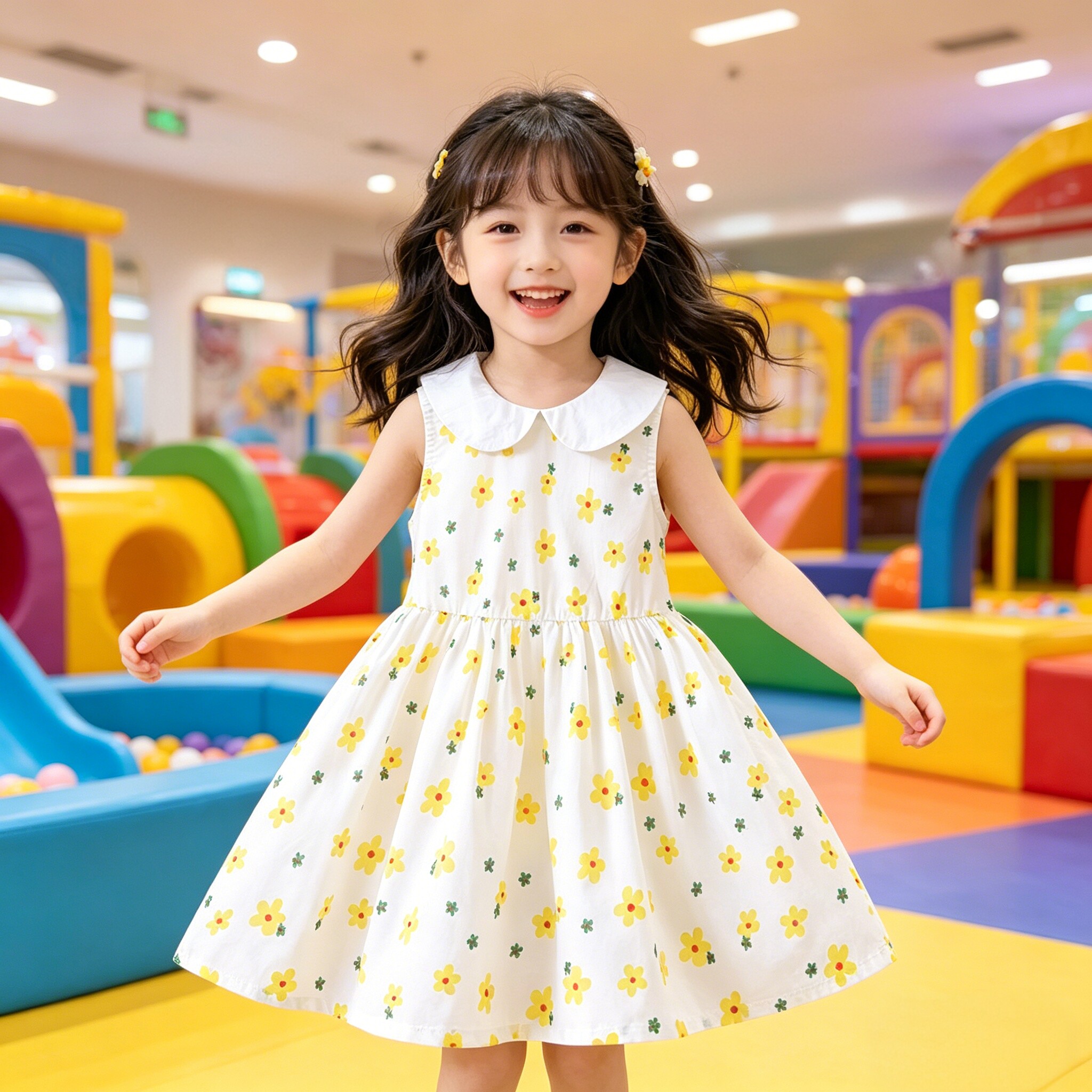 女童连衣裙夏季新款儿童公主裙女连衣裙