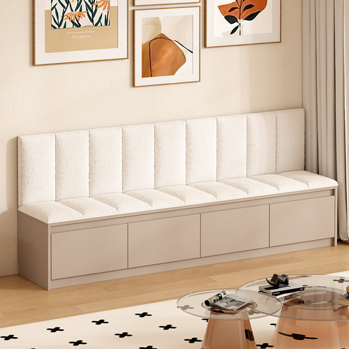 客餐厅大容量收纳储物柜卡座沙发