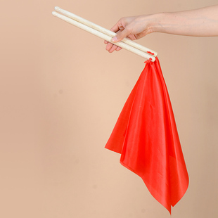 儿童幼儿园成人实木腰鼓小鼓棒红绸广场舞绸带器械操鼓棒鼓槌鼓棰