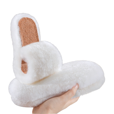 100%皮毛一体纯羊毛保暖鞋垫