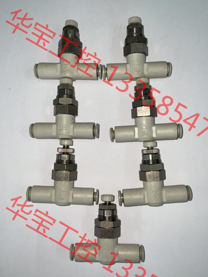 议价 二手日本smc管道型限流器as2051f-06 7只 功能正