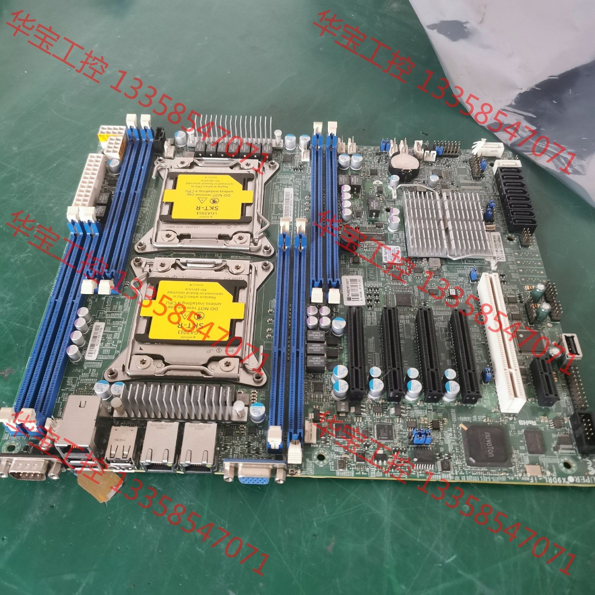 议价 超微x9drl-3f/if-y101b双路主板 x79 20