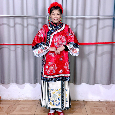 新款迎亲中式国风媒婆服格格装