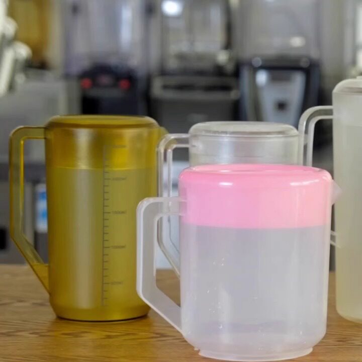 奶茶店塑料pp冷水壶餐厅火锅自助大容量凉水壶耐高温大号扎壶商用